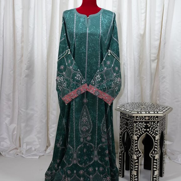 Pearl Embellished Fustaan - Nishat - Pakistani - Abaya - Picture 3 of 3